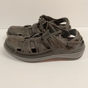 NEW Orthofeet WIDE Naples Women's Fisherman Sandals Size 12 Wide